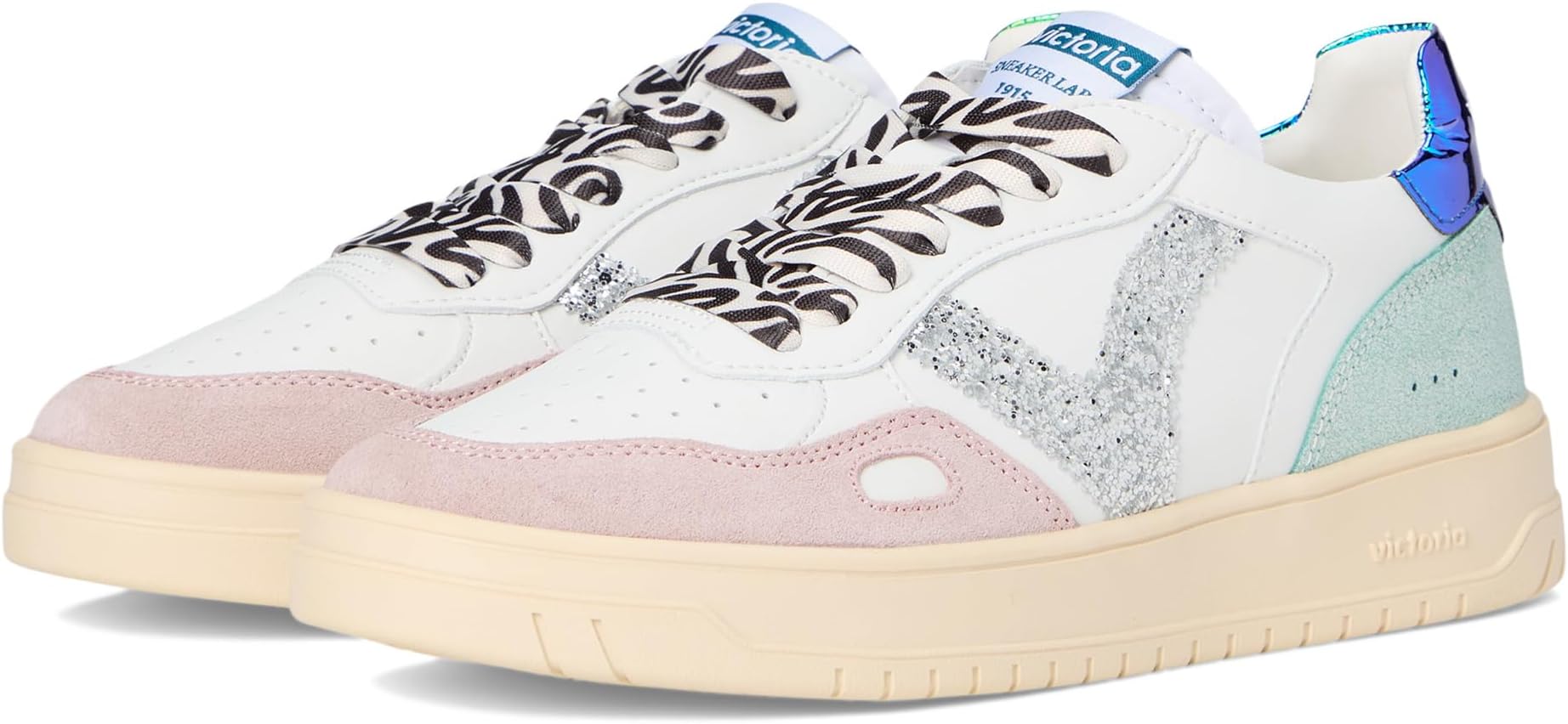 Кроссовки victoria Seul Suede & Fantasia, цвет Rosa