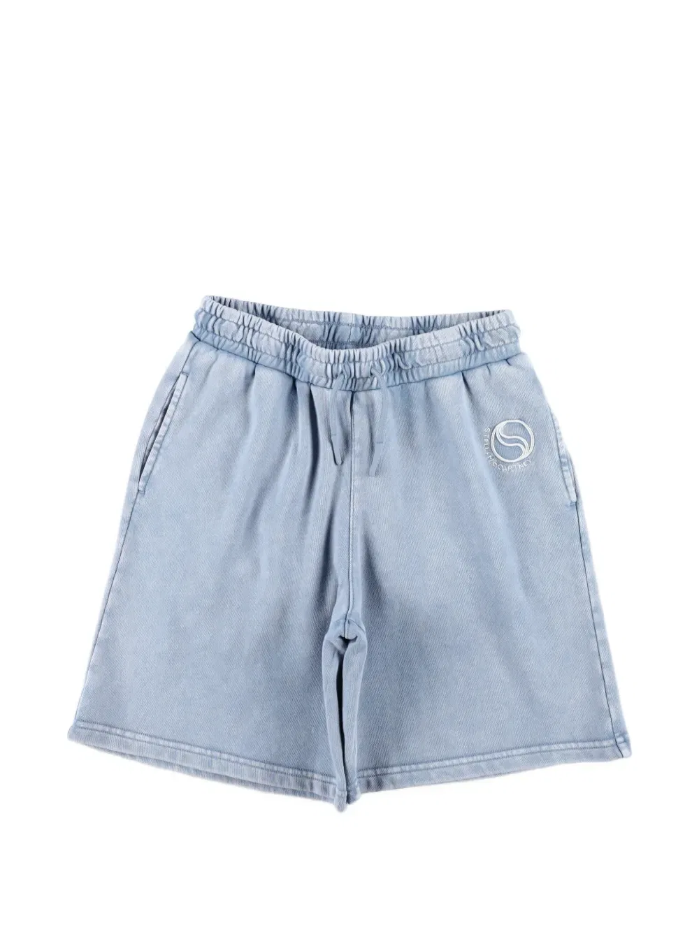 Бермуды с логотипом Stella Mccartney Kids, синий