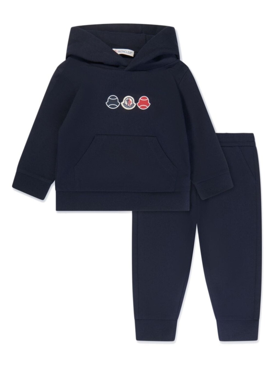 

Moncler Enfant спортивный костюм с логотипом, синий