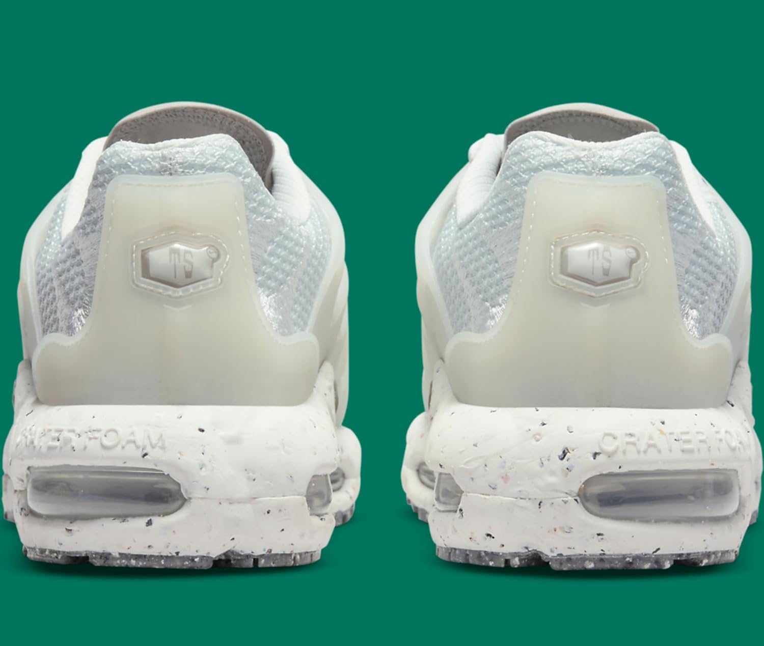 Мужские кроссовки Nike Air Max Terrascape Plus Aura/Washed Teal-Ocean Cube (DN4590 400), White/Pure Platinum-White — фото 4