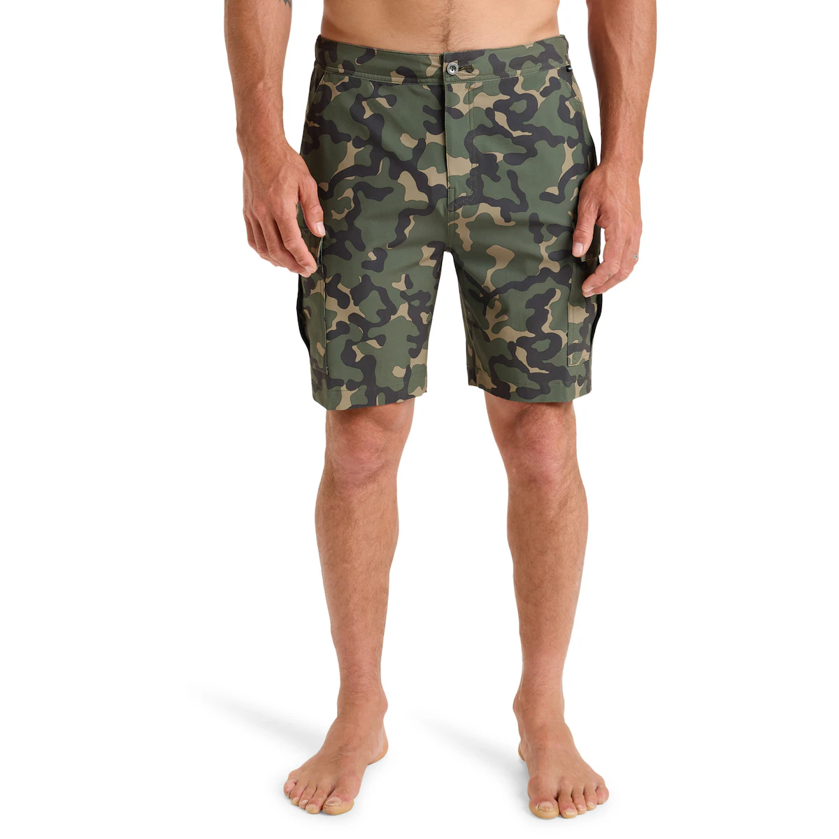 

Мужские шорты-бермуды Quiksilver Half 19" Hybrid, бежевый