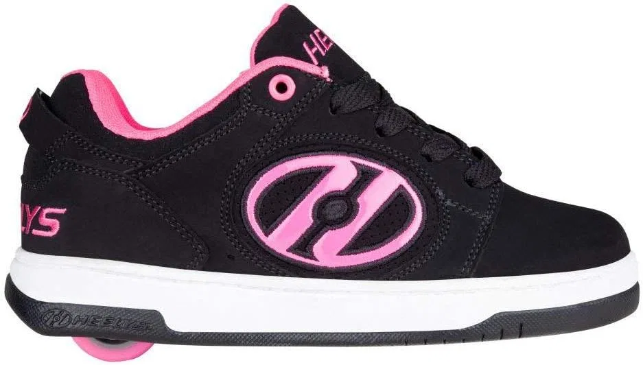Детские кроссовки-ролики Heelys Voyager, Black/Pink — фото 3