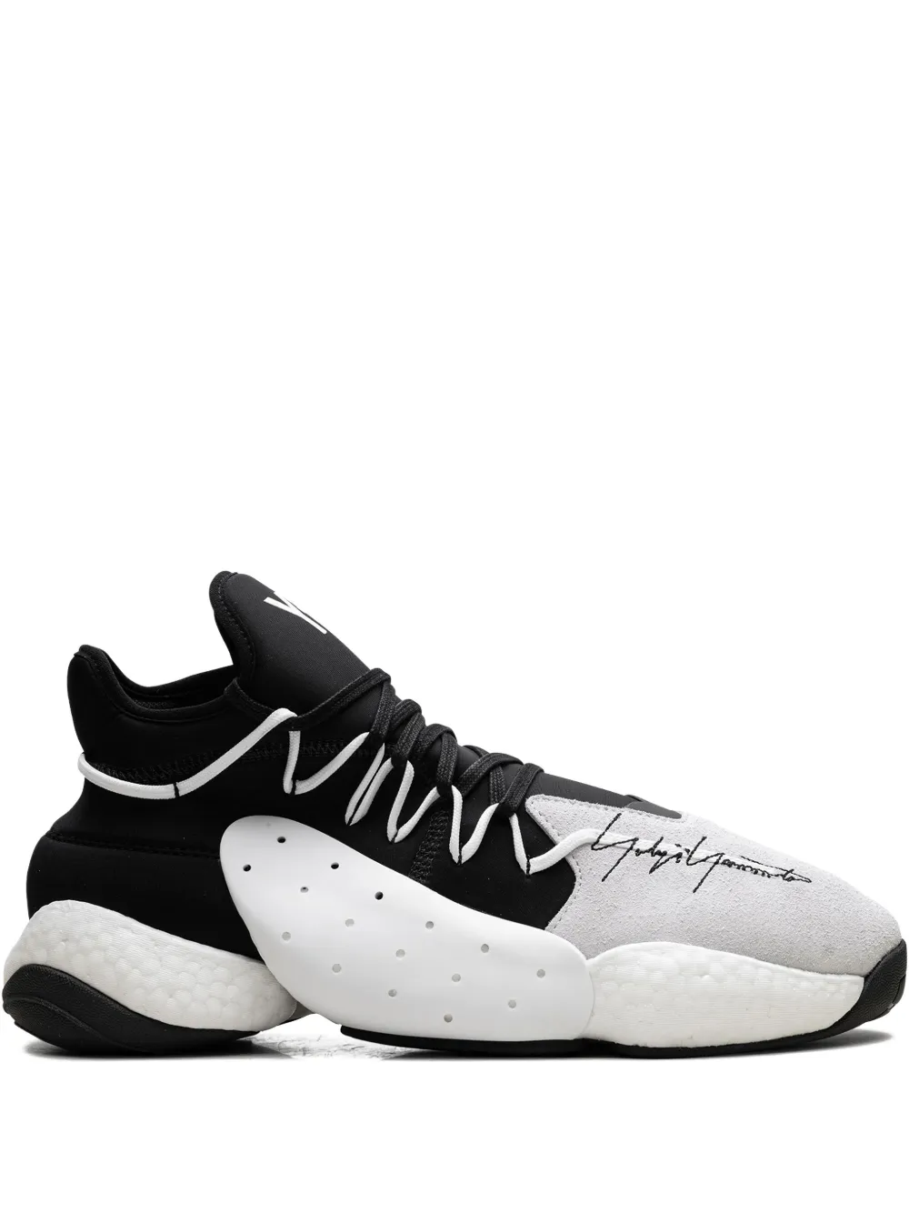 

Кроссовки Y3 BYW Bball "White/Black" Adidas, черный