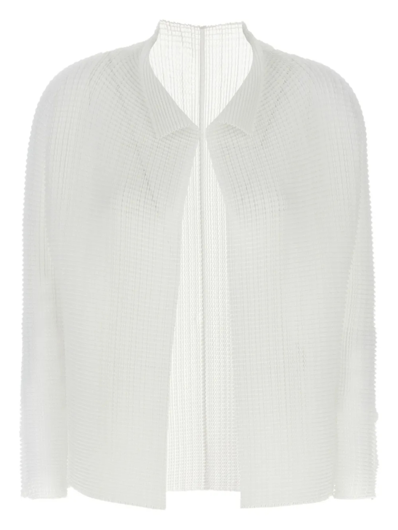 

Issey Miyake кардиган без застежки, белый