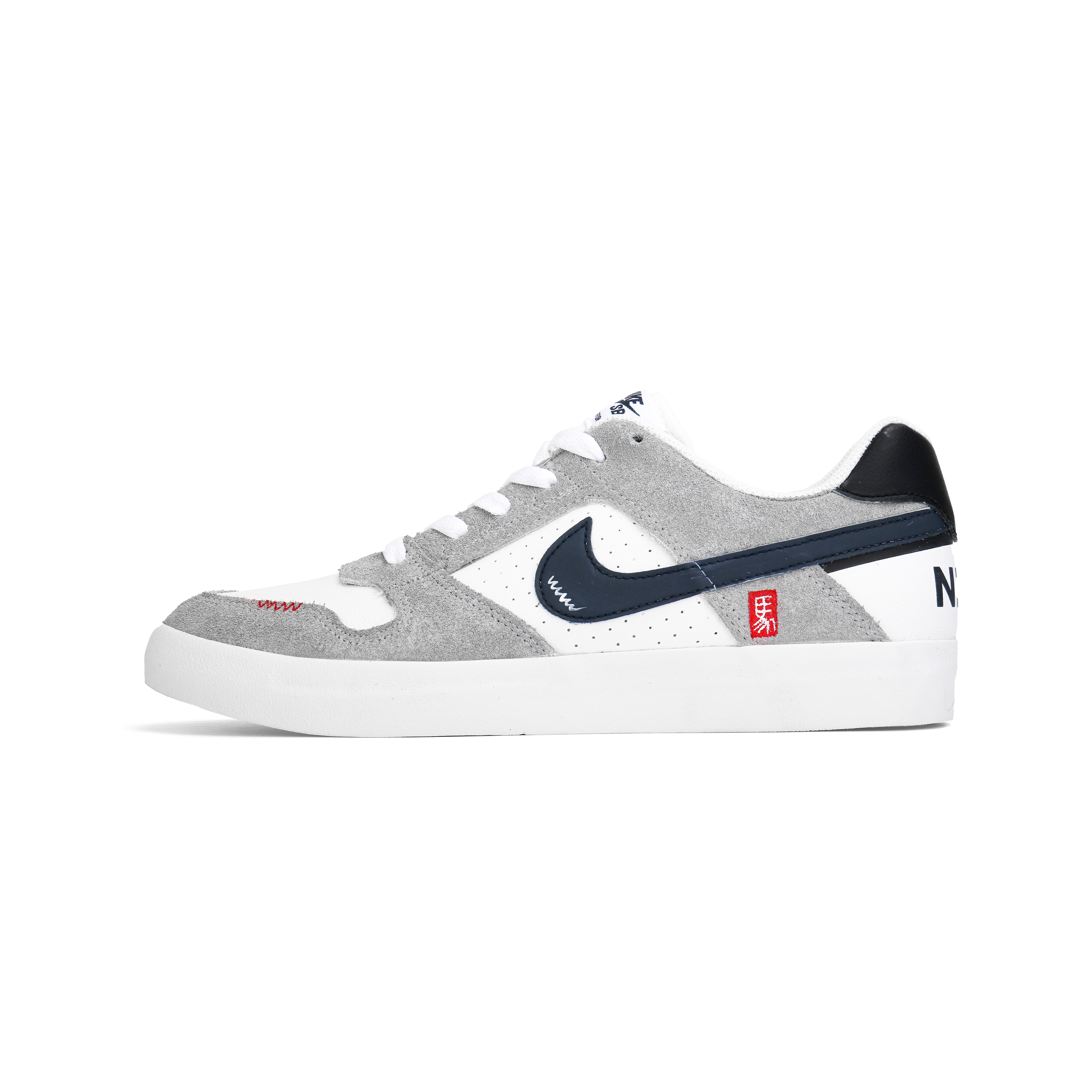 

Nike Кроссовки SB Delta Abrasion Resistant Slip Resistant Low top Unisex Gray White Blue