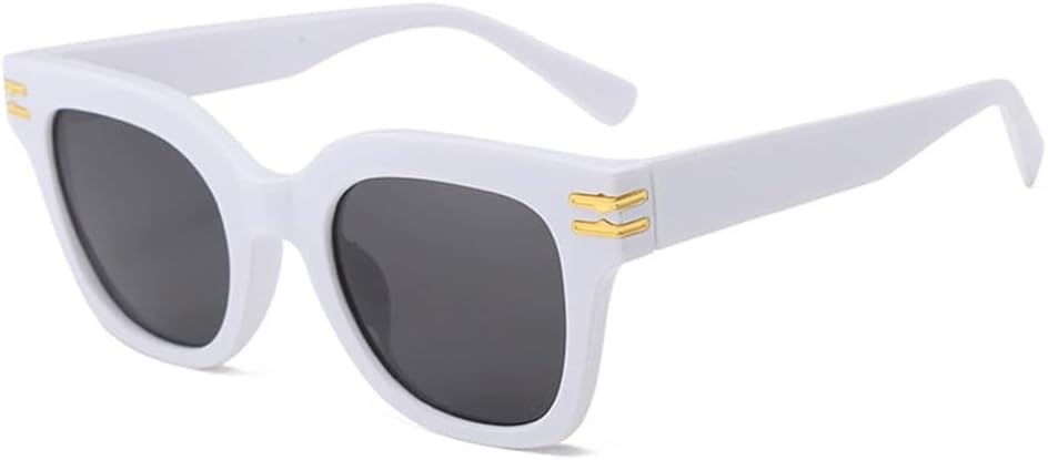 

Женские солнцезащитные очки с заклепками для мужчин, градиентные, с защитой от УФ-излучения UV400, для занятий спортом на открытом воздухе, бега и езды на велосипеде generic, White Black