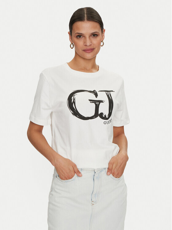 

Футболка стандартного кроя Guess, белый