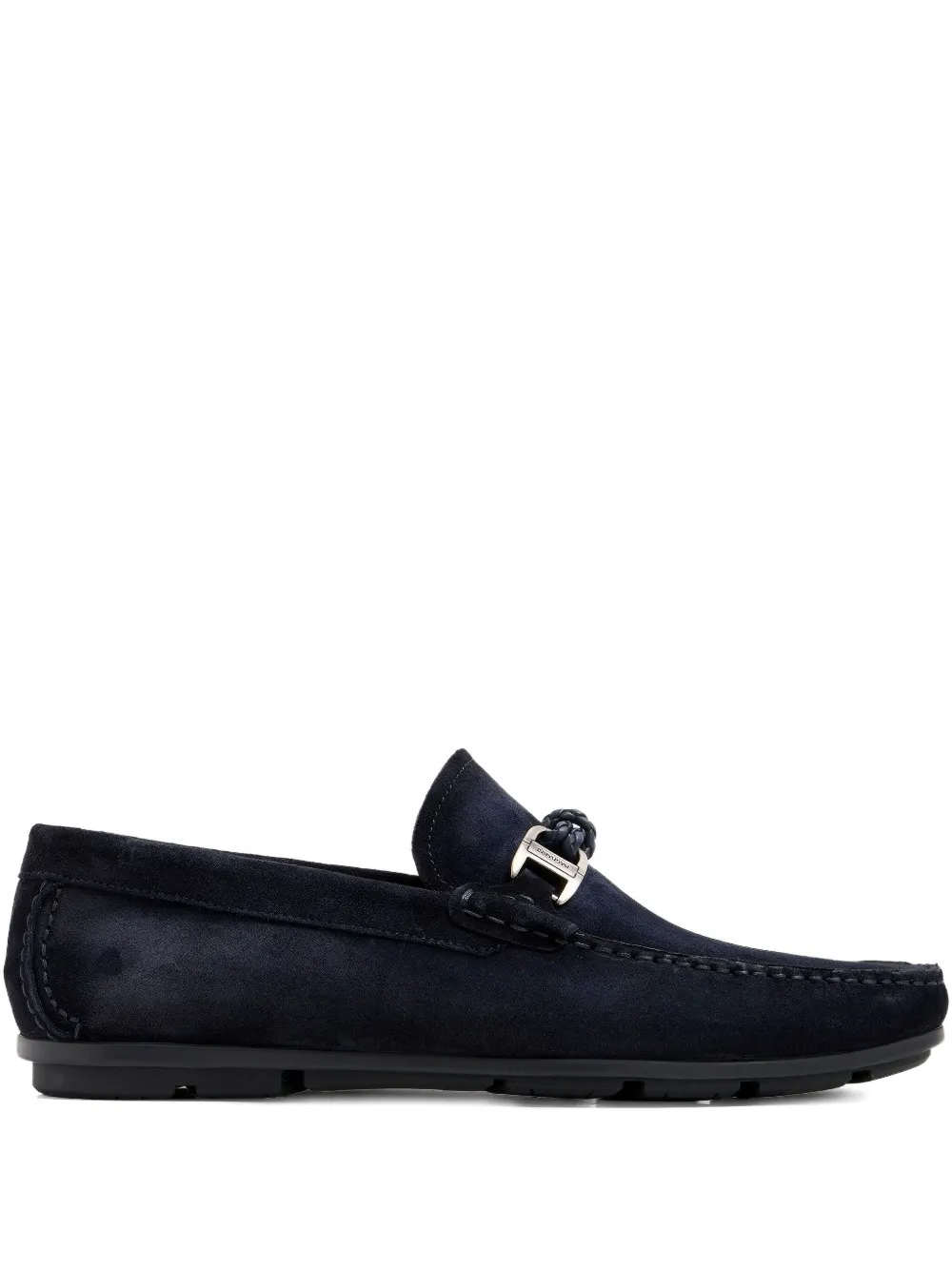 

Лоферы с плетеной пряжкой Magnanni, синий