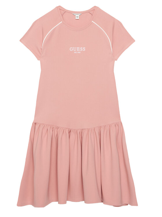 

Повседневное платье regular fit J6RK02 KCY62 Guess, розовый