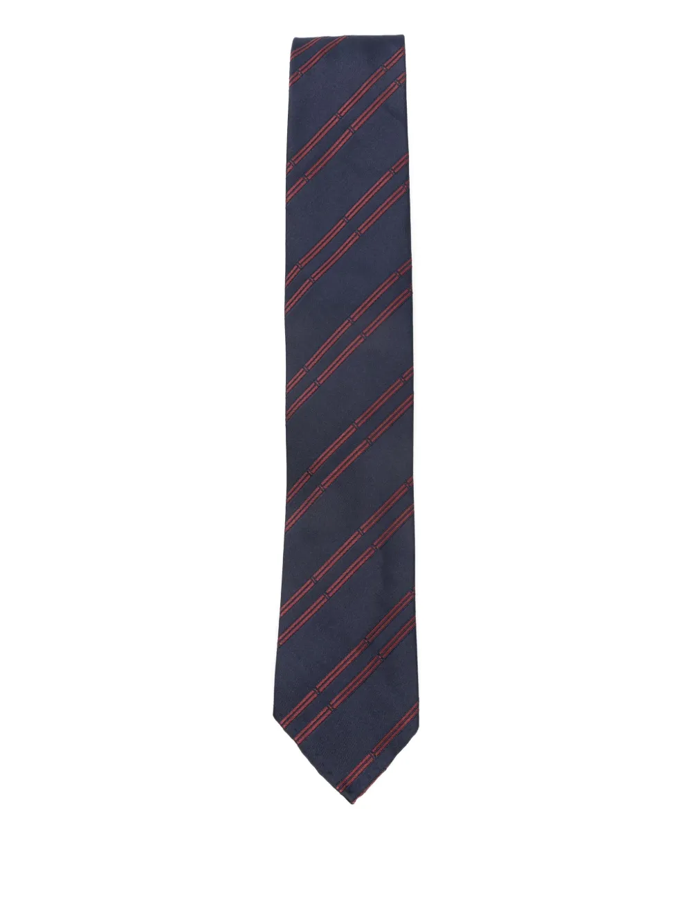 

Полосатый галстук Lardini, синий