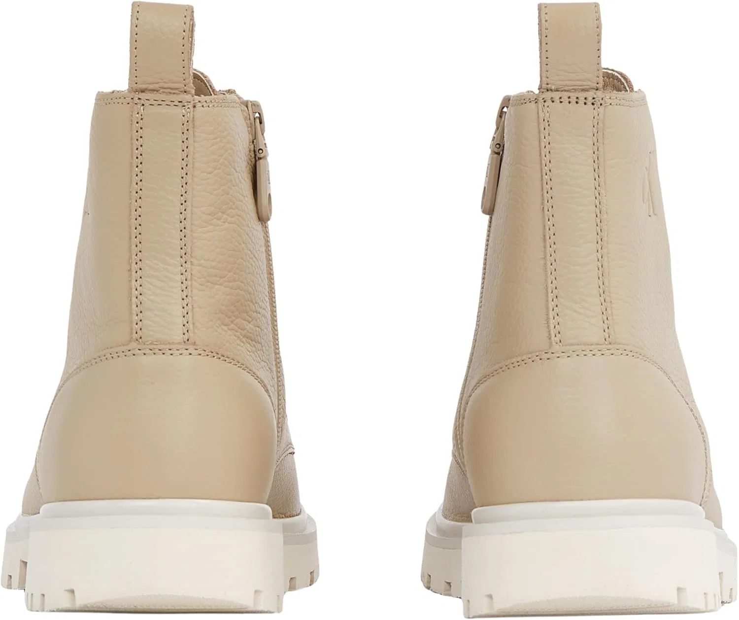 Ботинки средней длины Calvin Klein Herren Stiefel Eva Mid Tumbled zum Schnüren, Beige Travertine Eggshell — фото 2