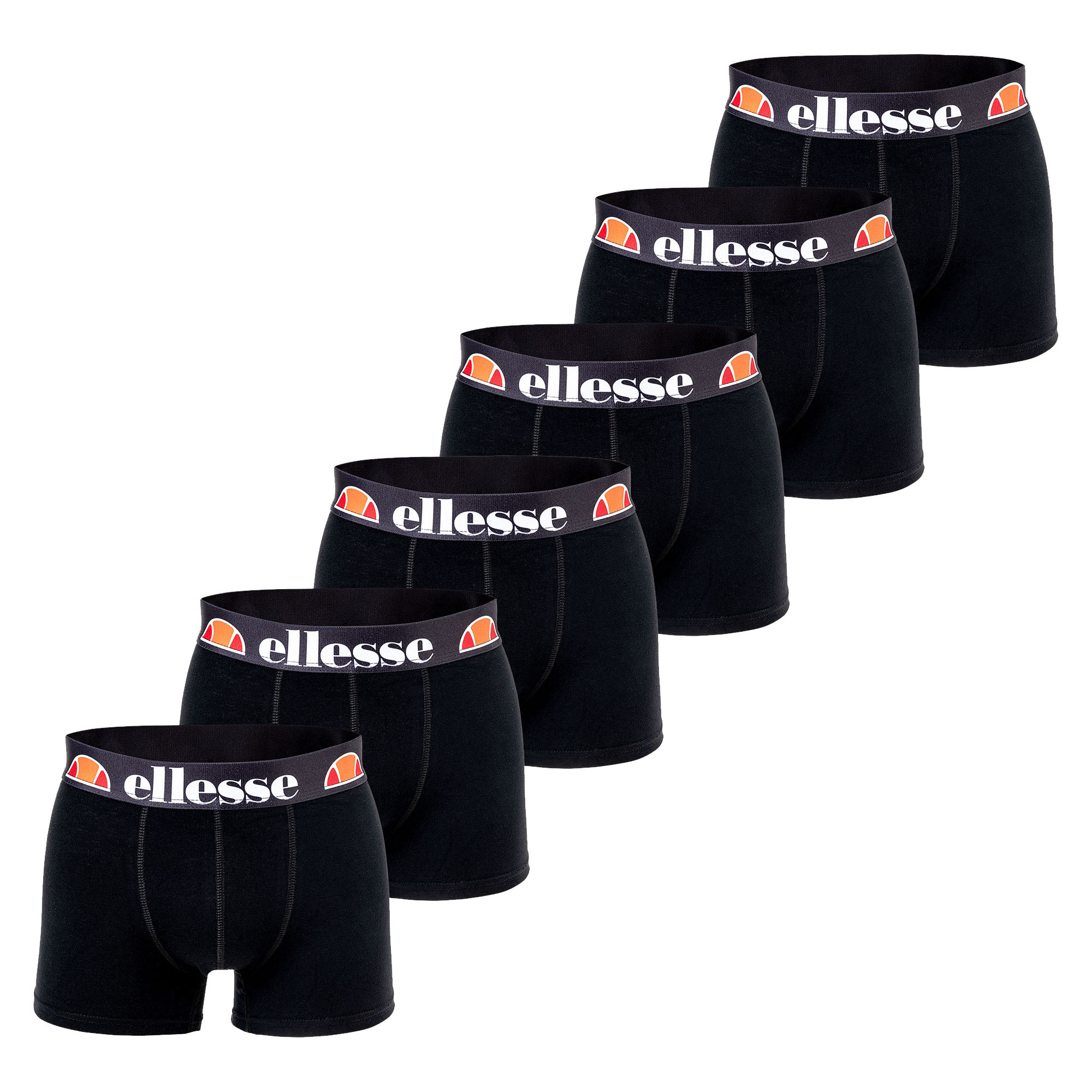 

Боксеры ellesse Boxershort 6 шт, черный