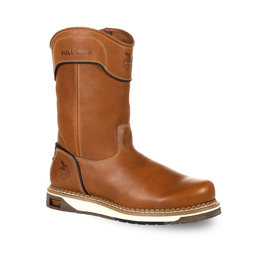 

Georgia Boots Мужские рабочие ботинки на танкетке AMP LT, коричневый