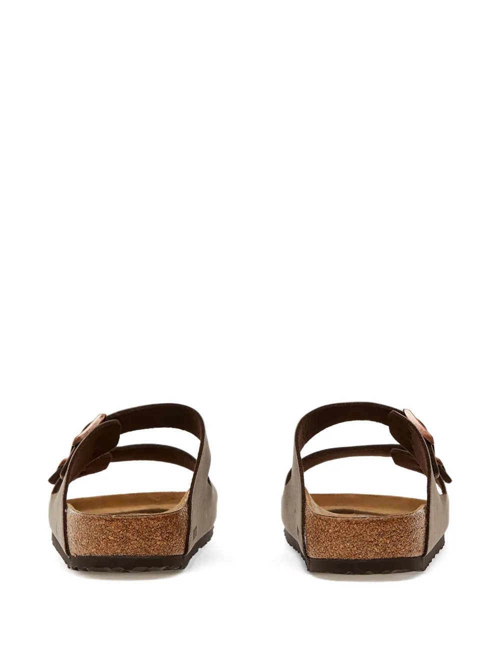 Сандалии с ремешком и пряжкой Birkenstock, коричневый — фото 3
