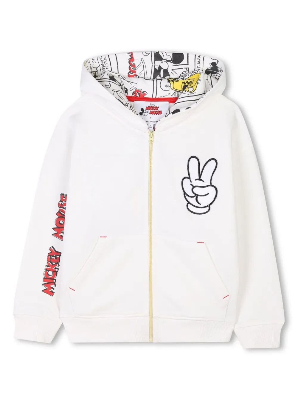 

Худи на молнии из коллаборации с Disney Marc Jacobs Kids, нейтральный