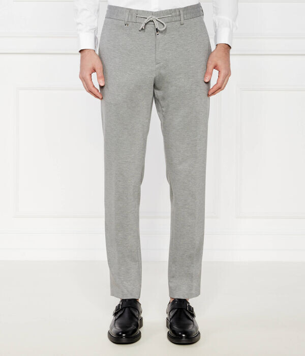 

Брюки-чиносы Boss C-genius Slim Fit, серый