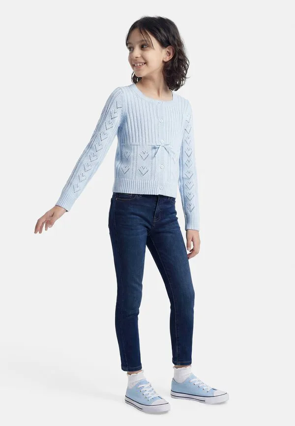 Джемпер «куколка» с сердечком Abercrombie & Fitch, Kentucky Blue