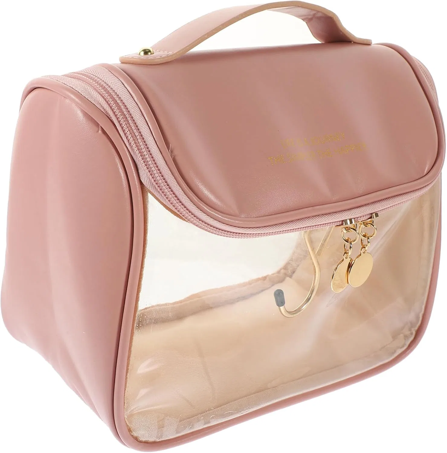 Косметичка навесная FRCOLOR розовая 24x18x12 см