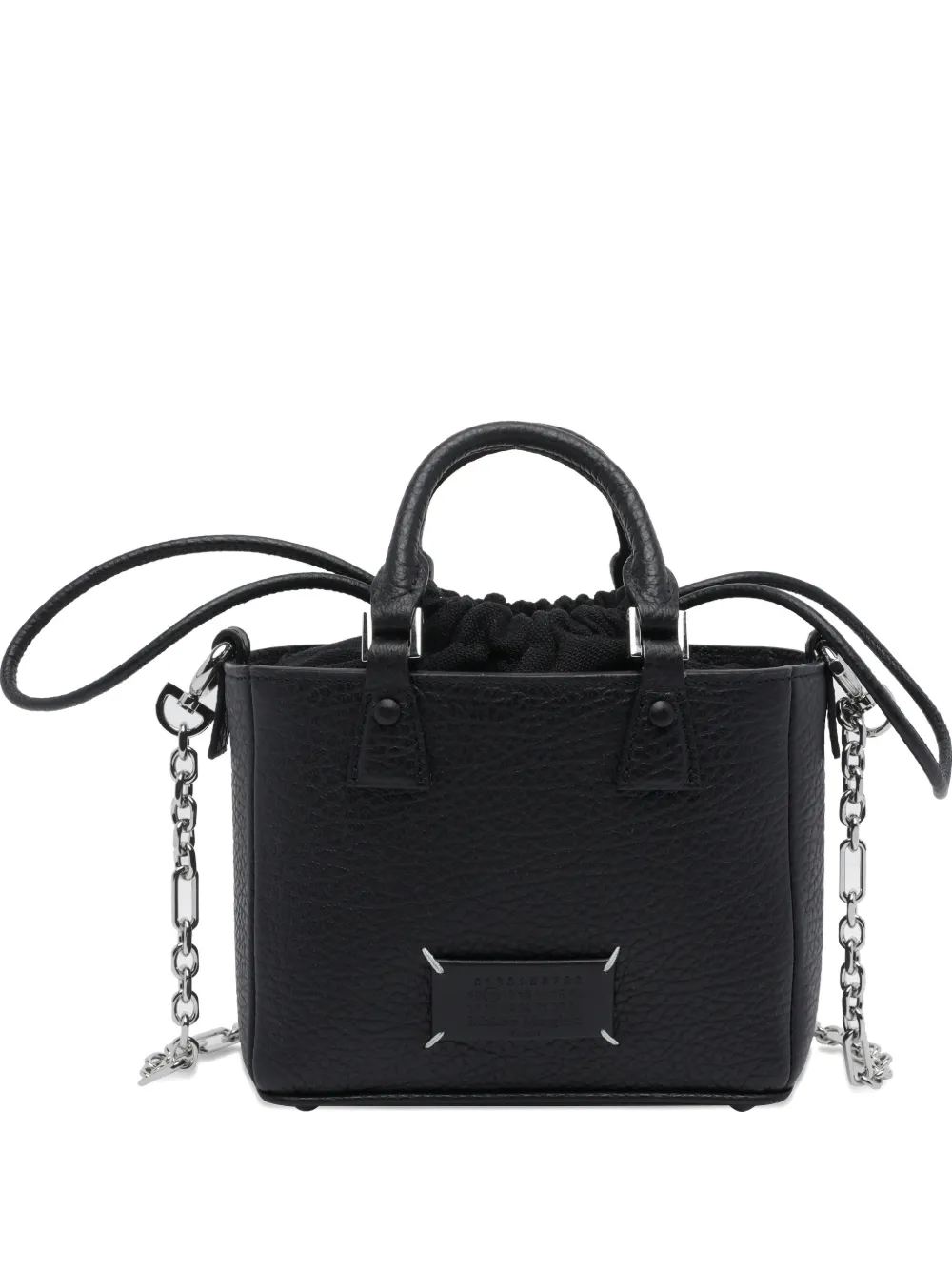 

Мини-сумка-тоут 5AC Classique с цепочкой Maison Margiela, черный