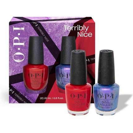 

Классический лак для ногтей Terrious Nice Holiday Collection Подарочный набор лаков для ногтей Duo, Opi