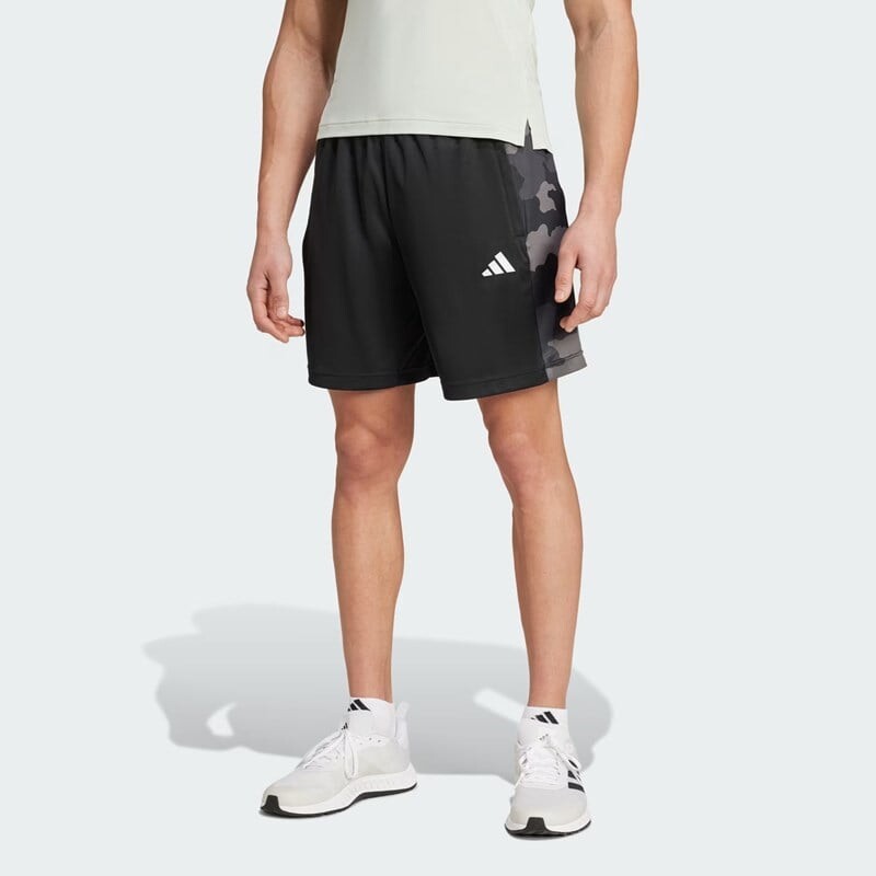 

Мужские шорты камуфляж короткие 7 Adidas, серый