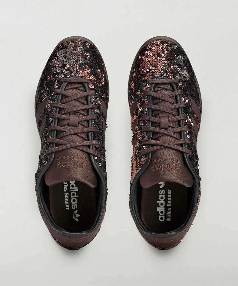 Кроссовки adidas×WALES BONNER/adidas×WALES BONNER/WB KARINTHA SEQUIN Garden Tokyo, Dark Brown 3 — фото 3