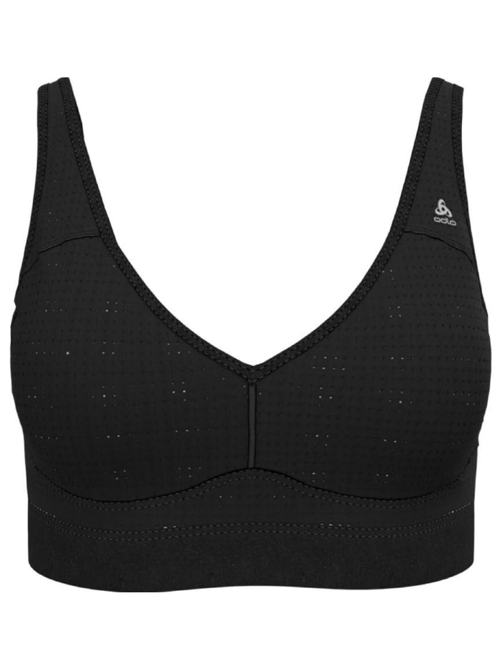 

Спортивный бюстгальтер Sports Bra PERFORMANCE HIGH черного цвета Odlo