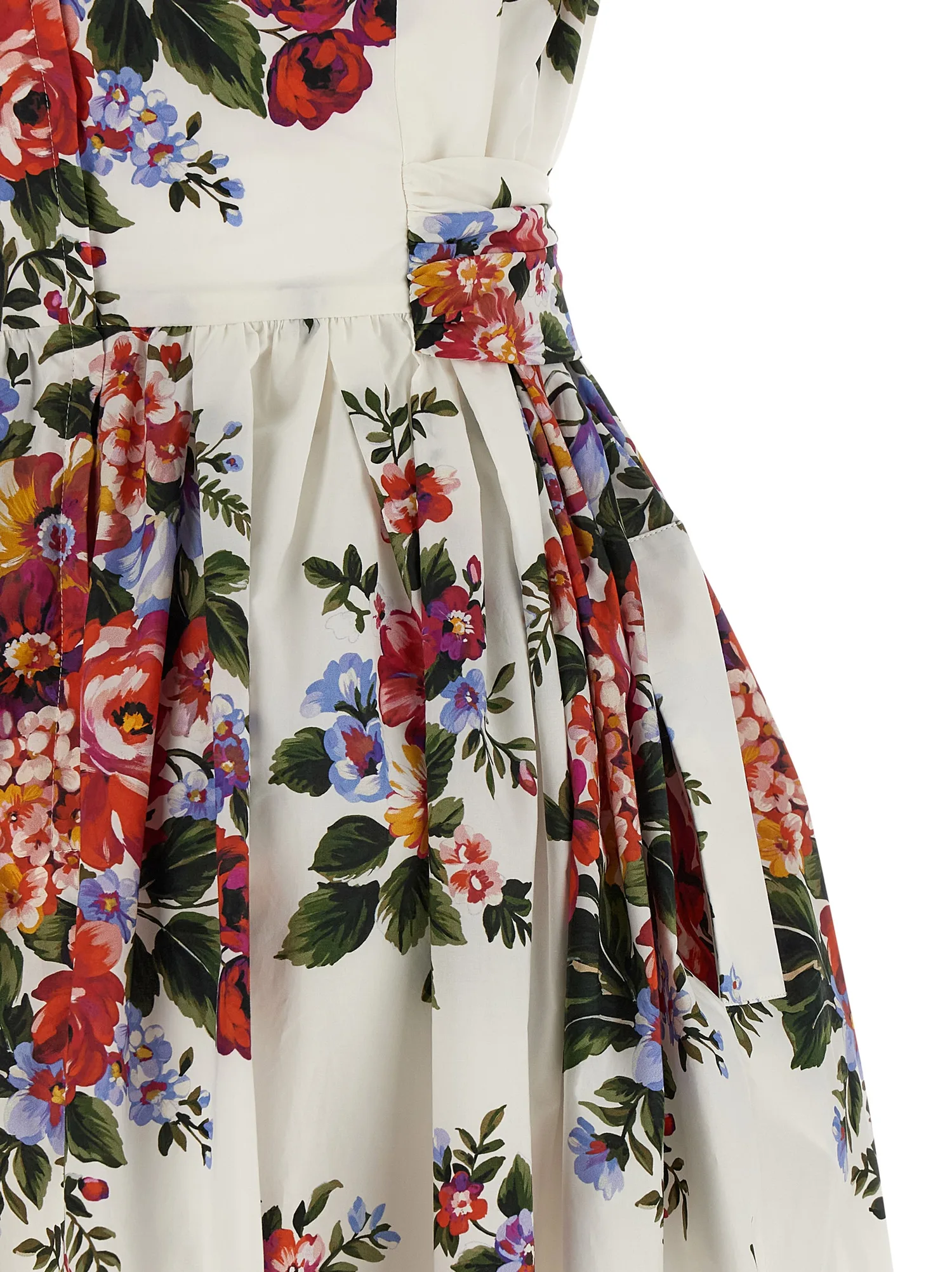 Платье 'Bouquet di Fiori' DOLCE & GABBANA, белый — фото 4