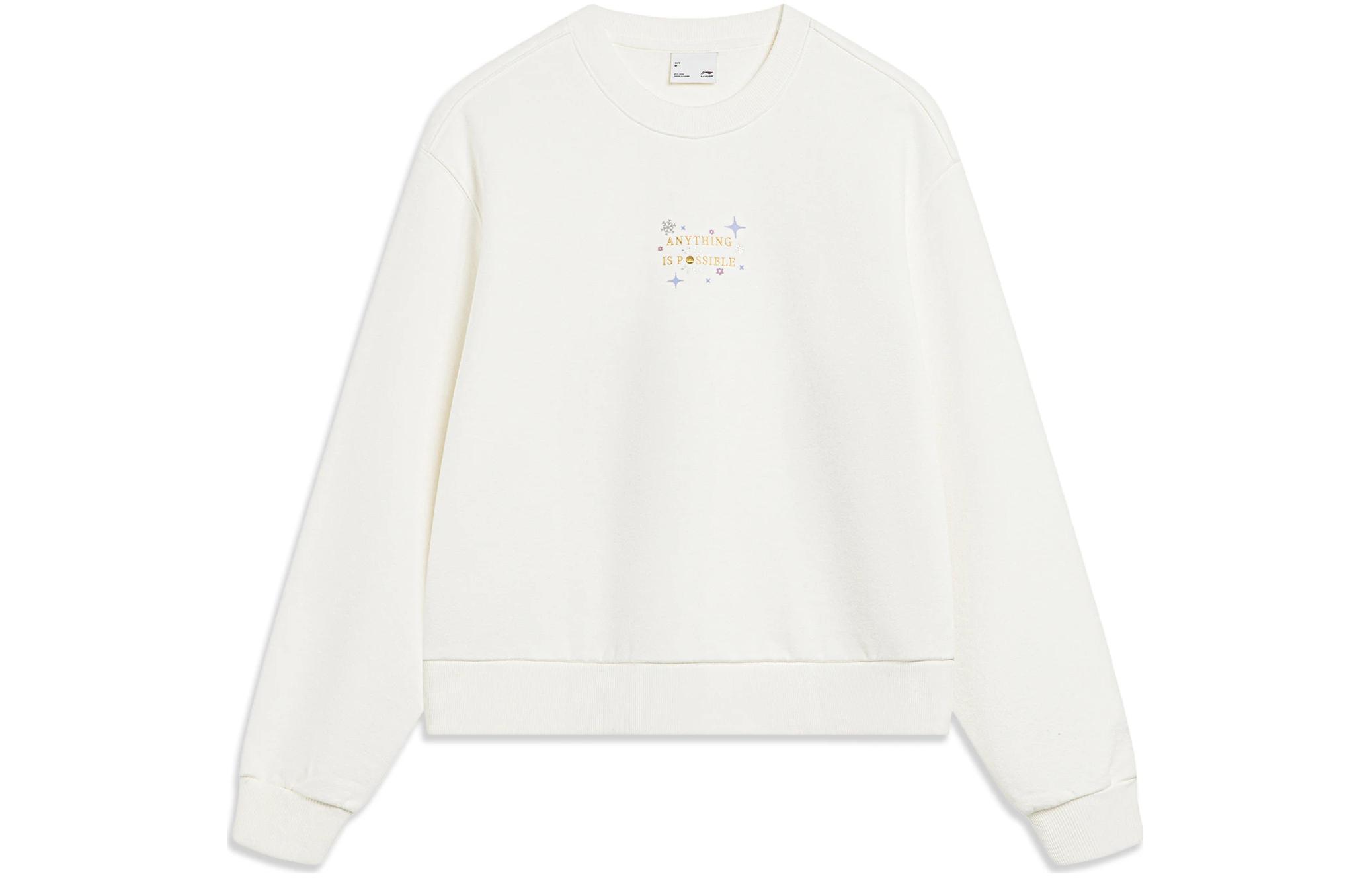 

Толстовка Sports Life Collection женская LINING, экрю, Белый, Толстовка Sports Life Collection женская LINING, экрю