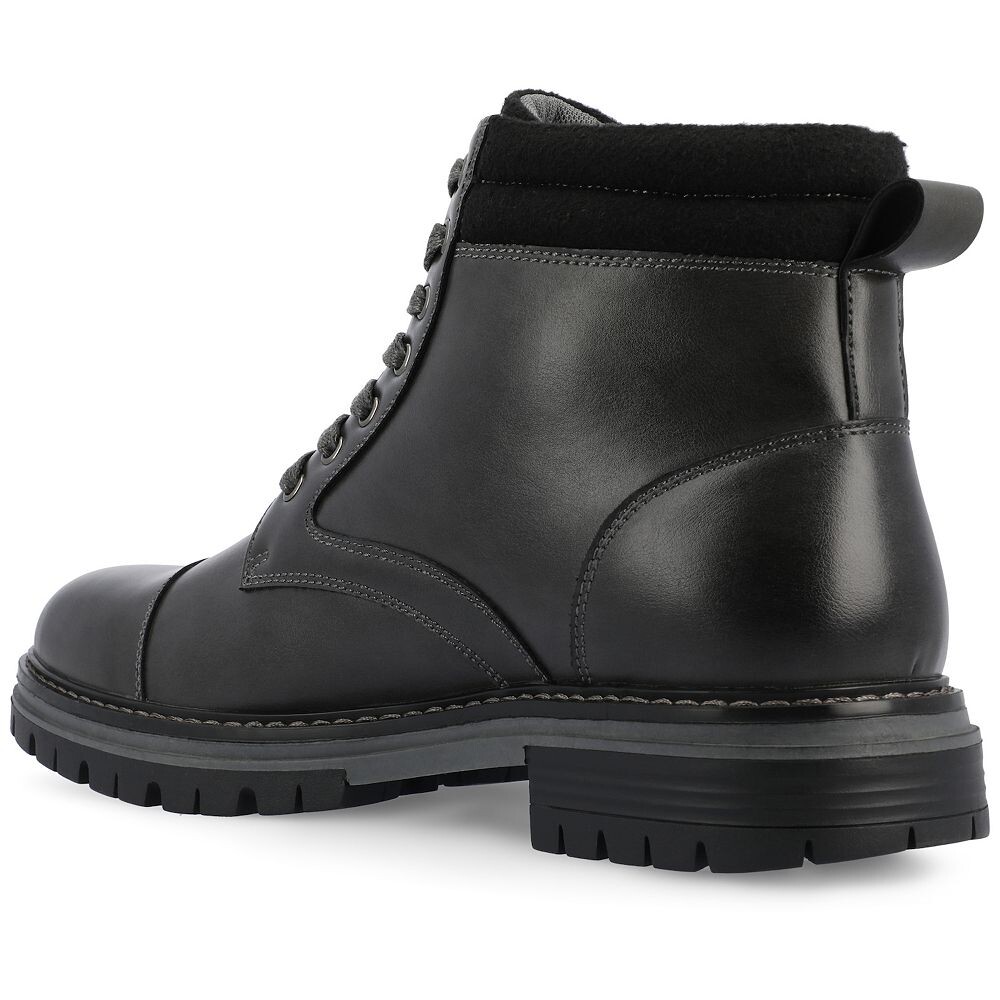 Мужские ботильоны из пеноматериала Vance Co. Fegan Tru Comfort, цвет Charcoal — фото 4