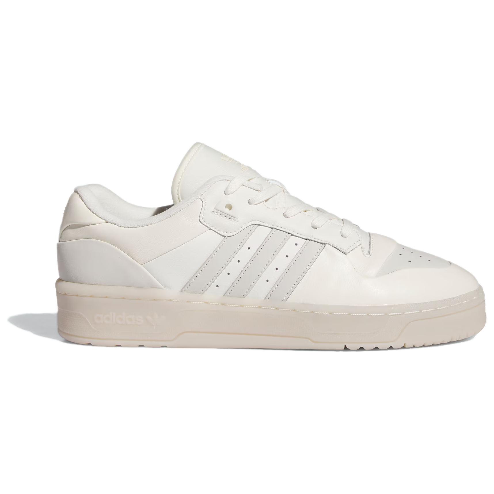 Adidas Originals Adidas Rivalry Low Off White Wonder White в цвете Jade White/Wonder White, цвет Jade White/Wonder White — фото 3