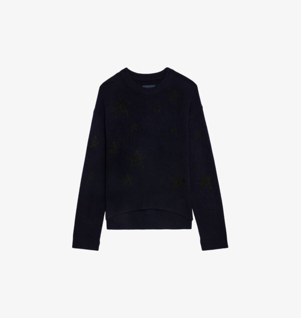 

Джемпер Markus star-intarsia из смеси кашемира Zadig&Voltaire, цвет encre