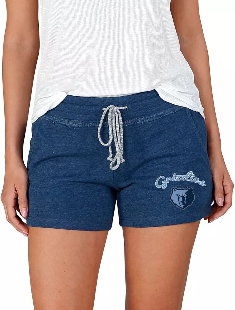 

Женские темно-синие махровые шорты Concepts Sport Memphis Grizzlies