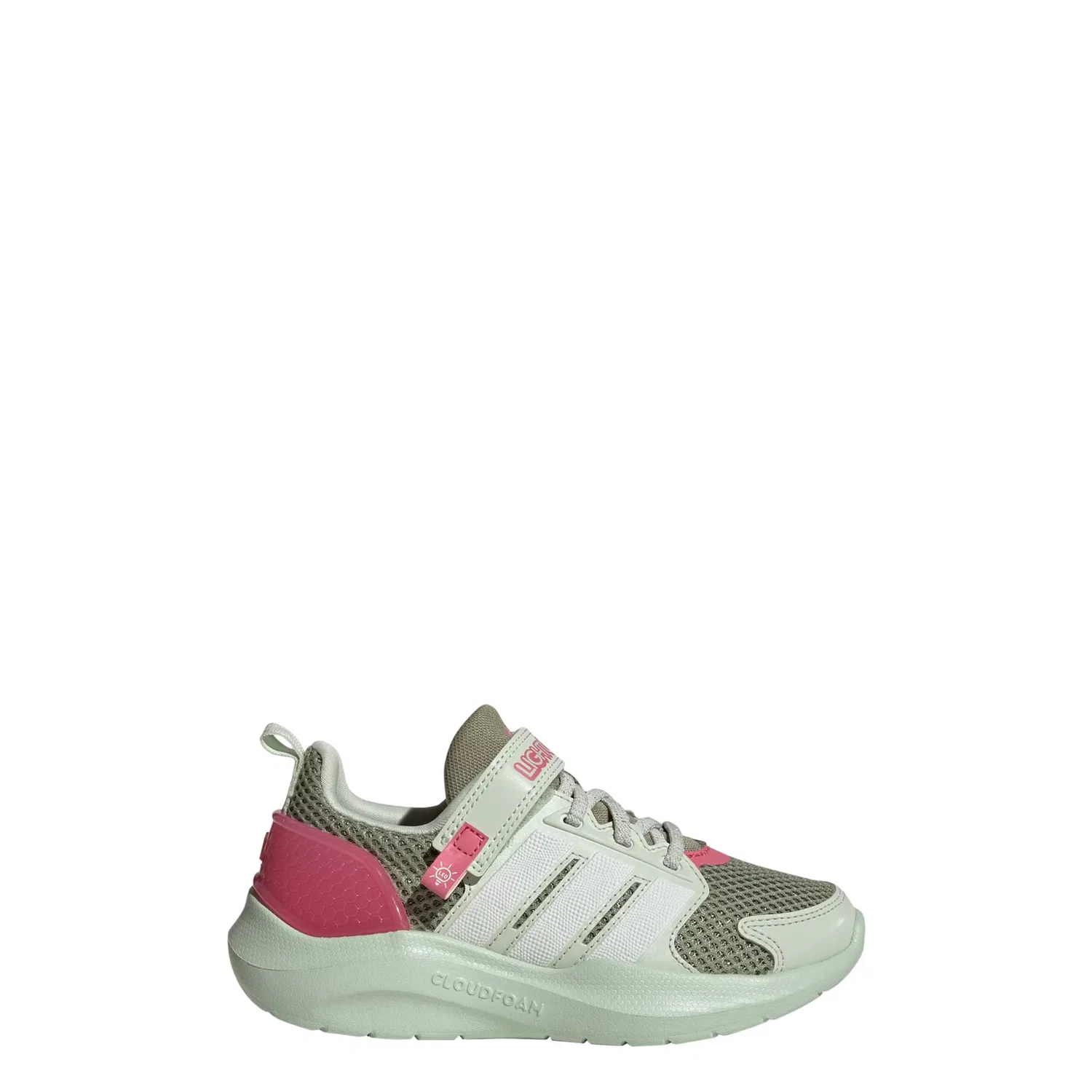 Кроссовки Adidas Sportswear Lightorama в зеленом и темно-зеленом цветах — фото 2