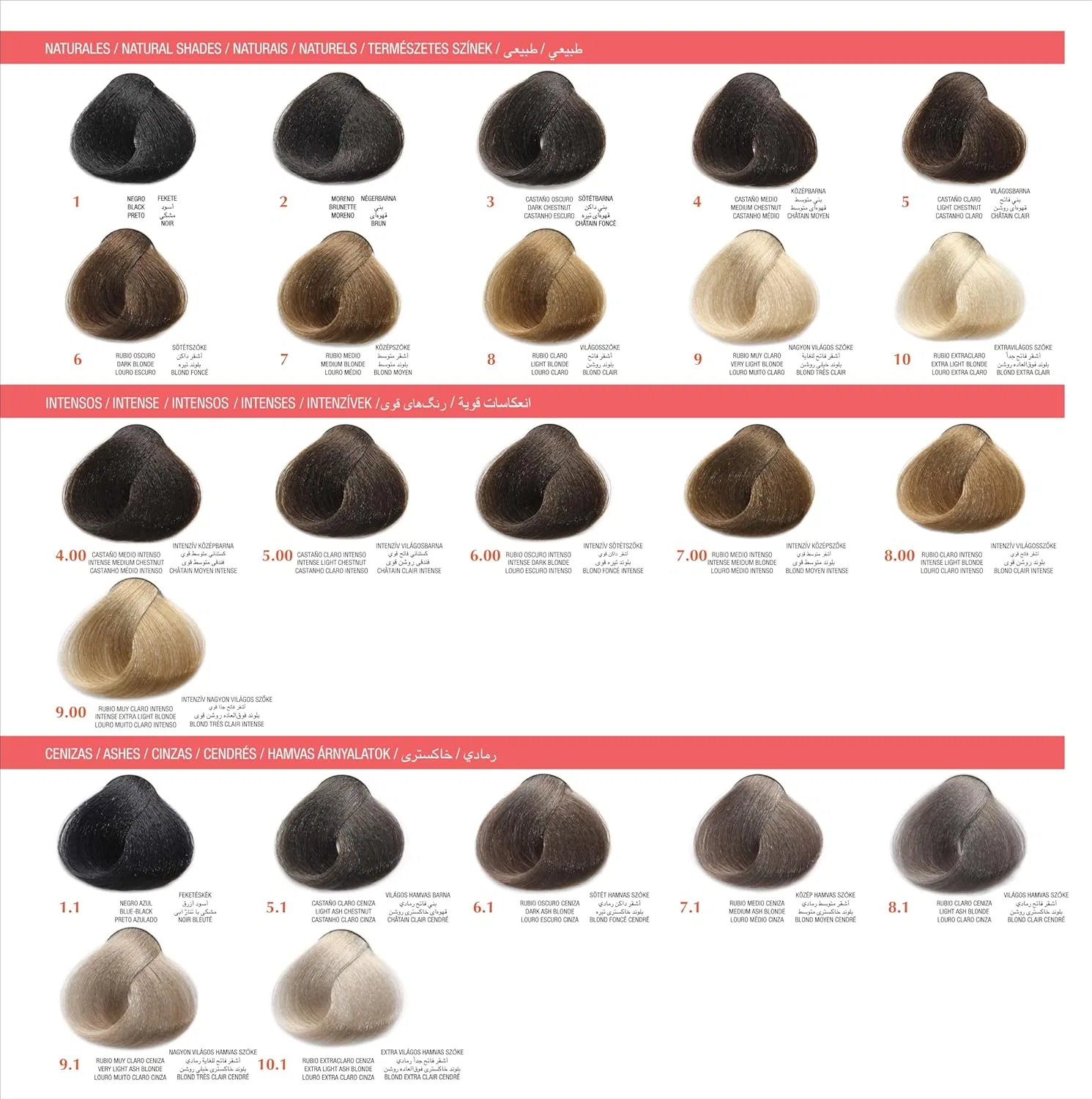 Стойкая краска для волос «Collection» средне-каштановый 4.00 от Arual Arual — фото 2