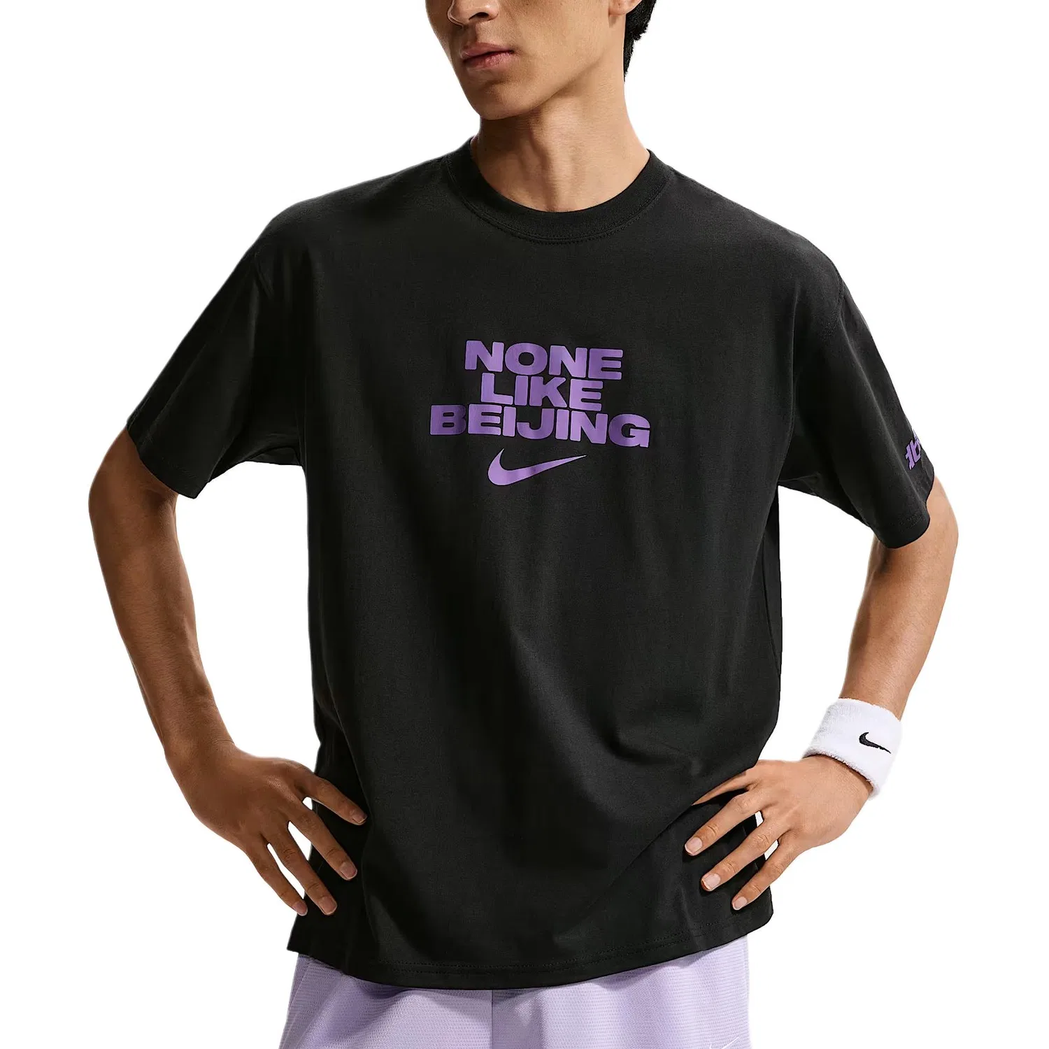 Футболка Nike Basketball Collection CHBL Beijing Black — фото 3