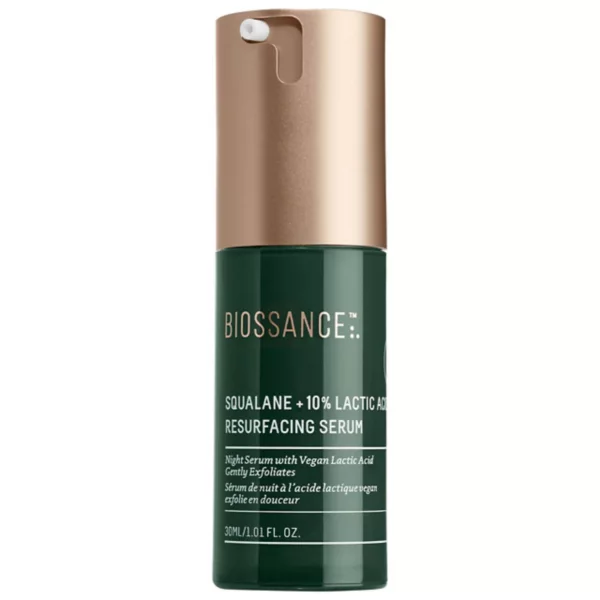 

Сквалан + 10% молочной кислоты омолаживающая сыворотка Biossance