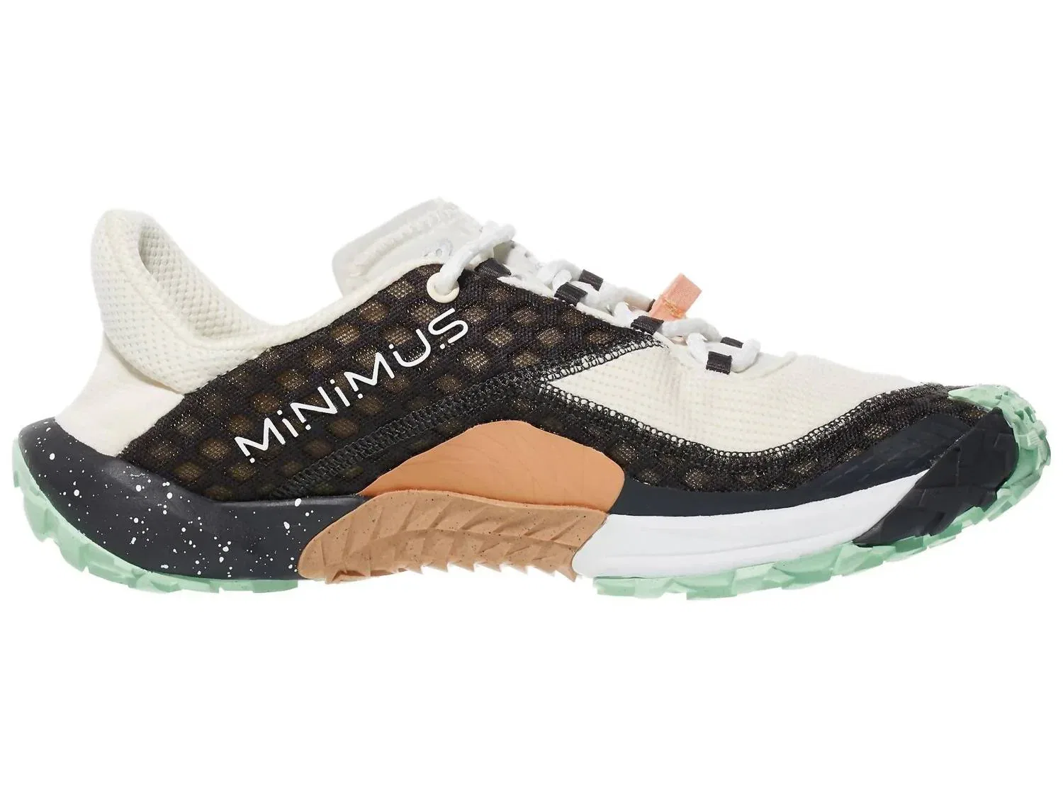 New Balance Мужские кроссовки Minimus Trail, черно-бежевые