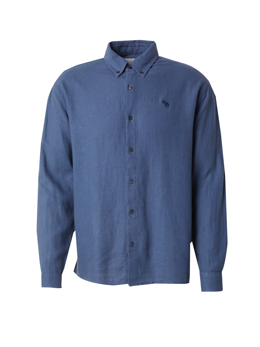 

Рубашка на пуговицах Comfort fit Abercrombie & Fitch, сапфировый