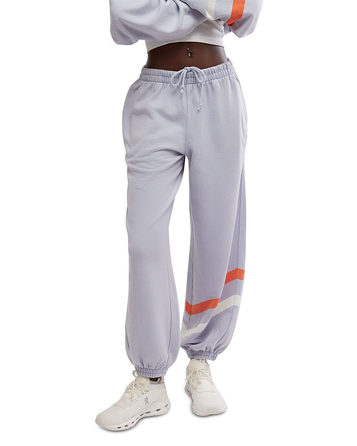 

Free People All Star Logo Sweatpants – Свободные Люди Спортивные Штаны All Star с Логотипом Free People, синий