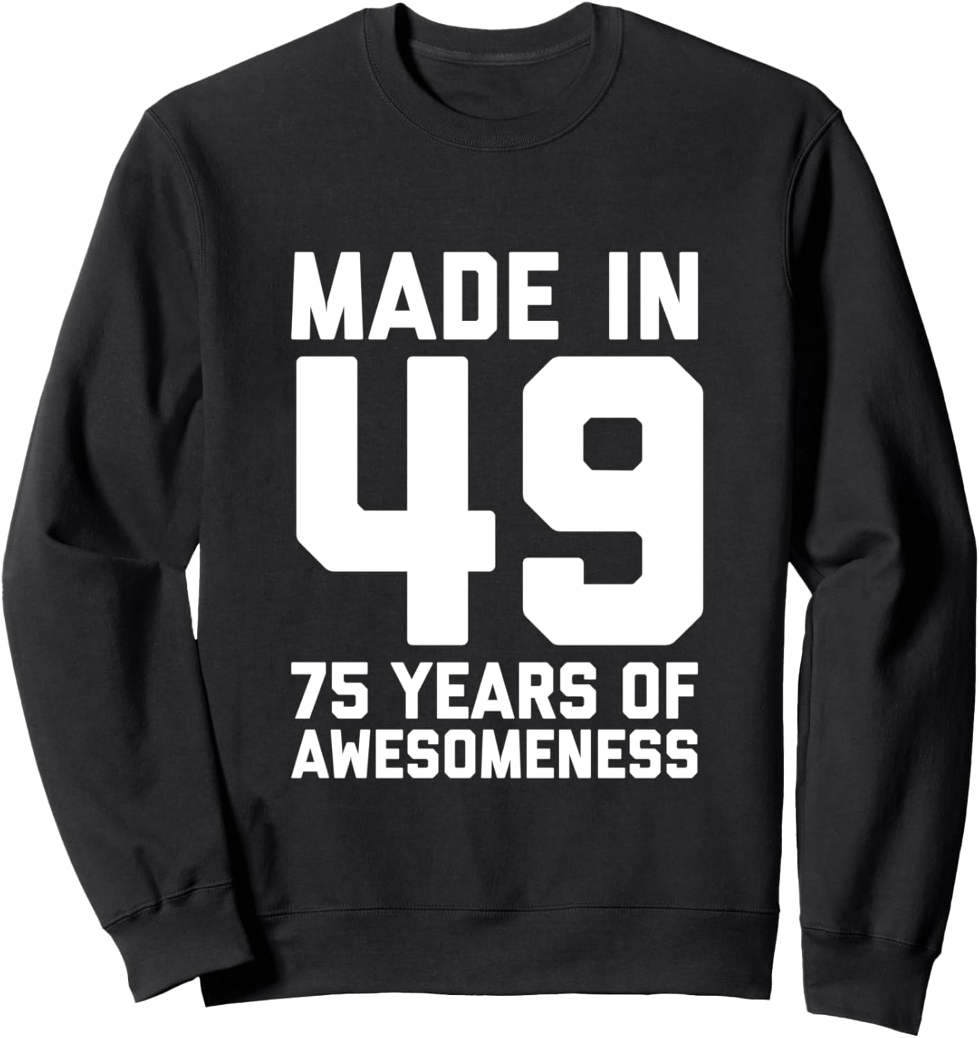 

Футболки на 75-летие для женщин, подарки на 75-летие для мужчин: толстовка, толстовка, черная 75Th Birthday Gift Ideas For Men, Women, And 75 Year Olds, Черный, Футболки на 75-летие для женщин, подарки на 75-летие для мужчин: толстовка, толстовка, черная 