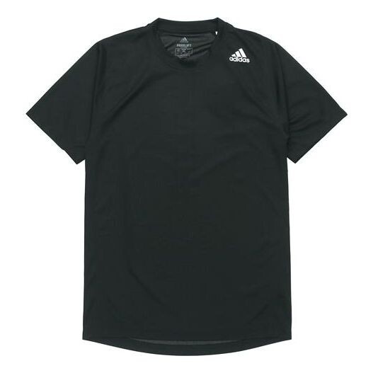 

Футболка adidas Round-neckTrainingCasual SportsShort-sleeveTee Men Black, черный