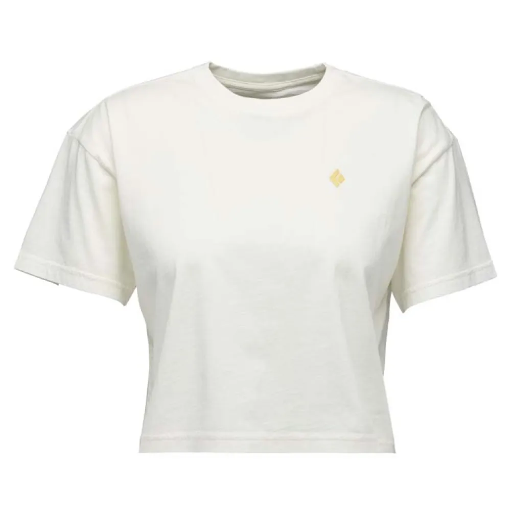 

Футболка с коротким рукавом Black Diamond Diamond Crop, белый