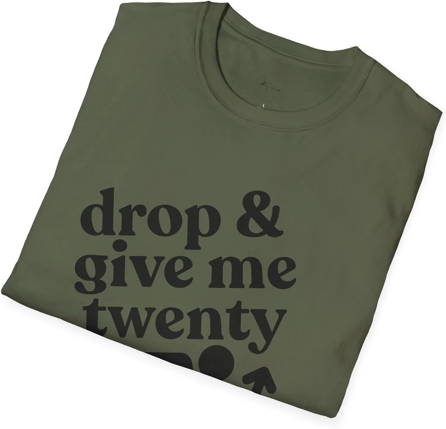 Футболка Drop and Give Me Twenty для тренировок — фото 4