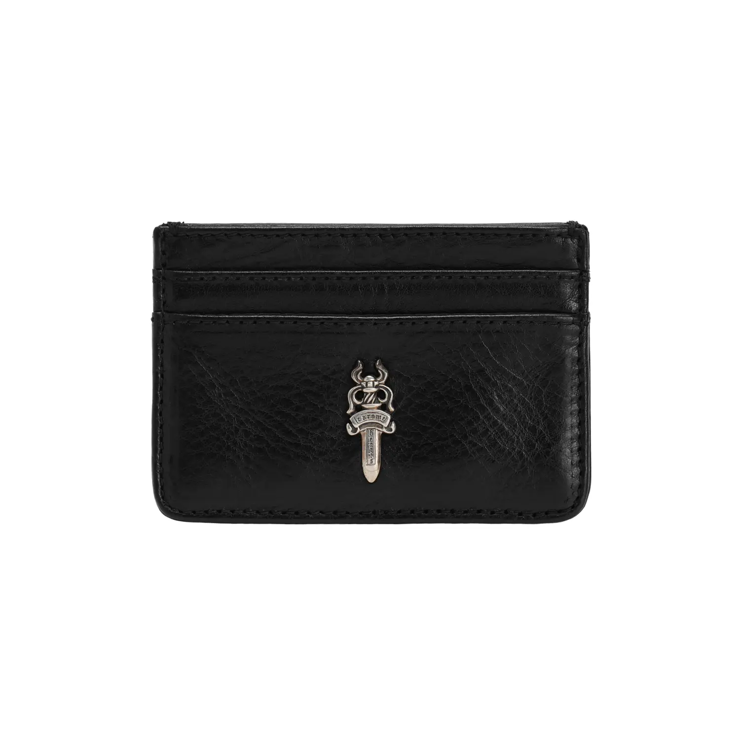 

Chrome Hearts Кожаный картхолдер унисекс черный