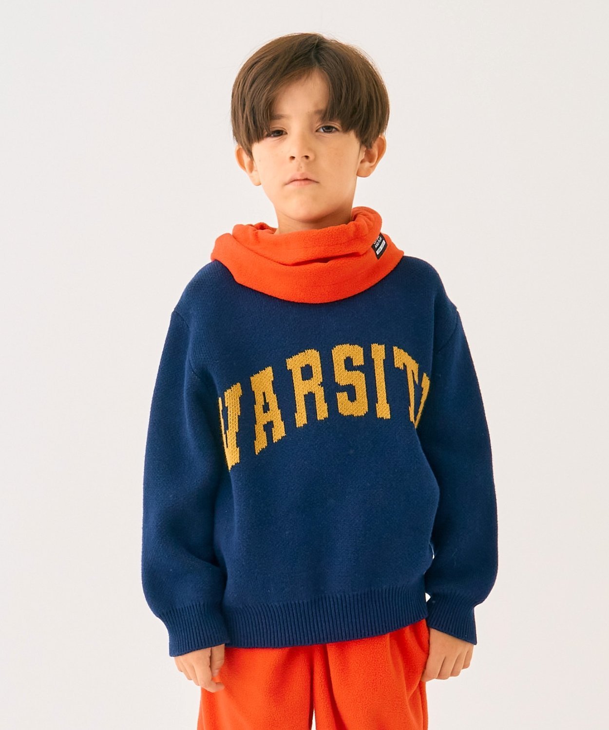 Свитер Трикотаж с логотипом Minimal, navy blue
