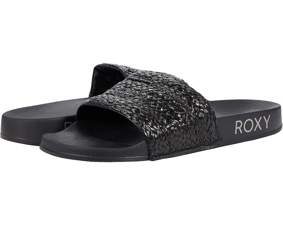 Сандалии Roxy Slippy Jute, черный