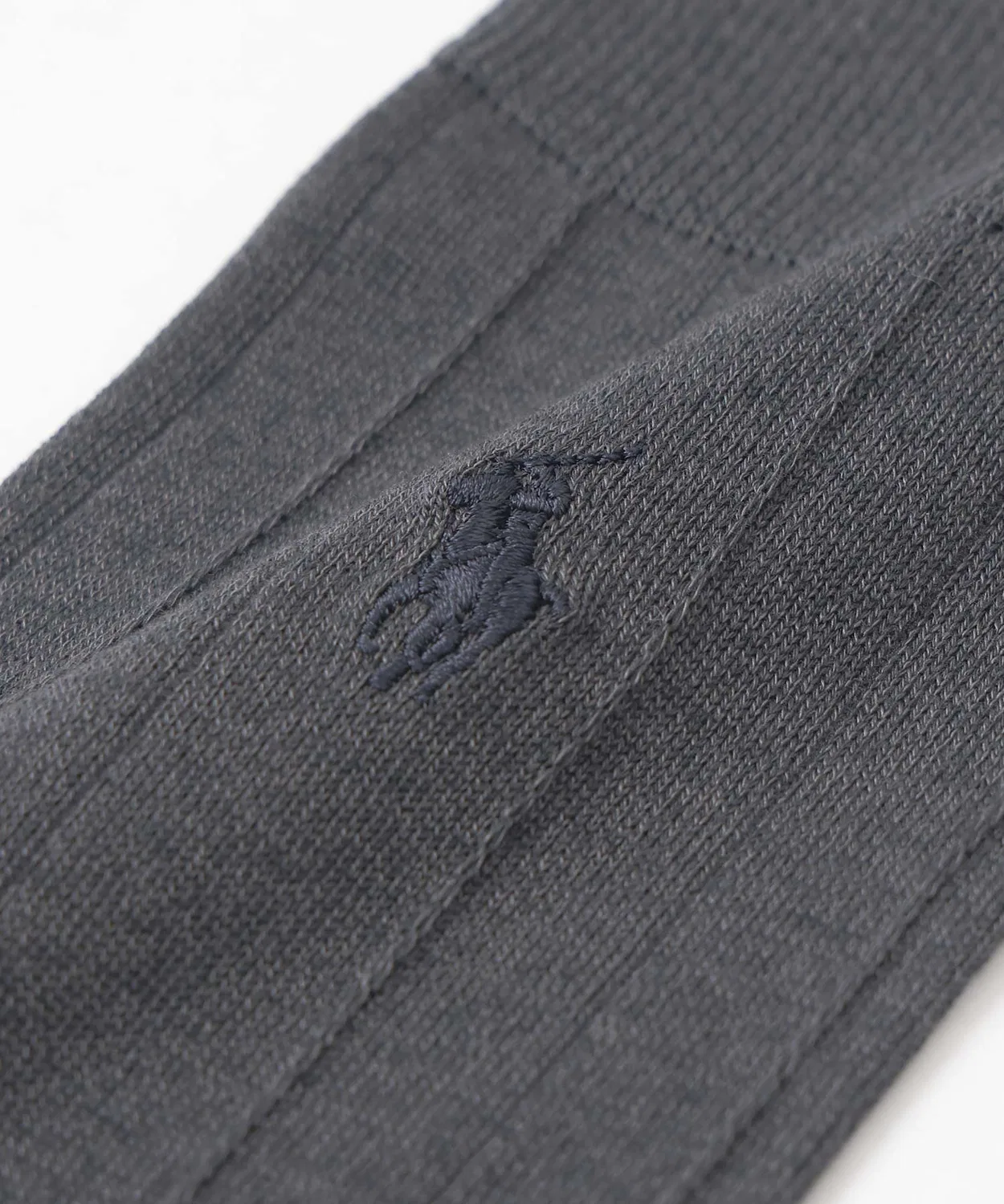 Носки бизнес POLO RALPH LAUREN стрип антибактериальные темно-серые — фото 2