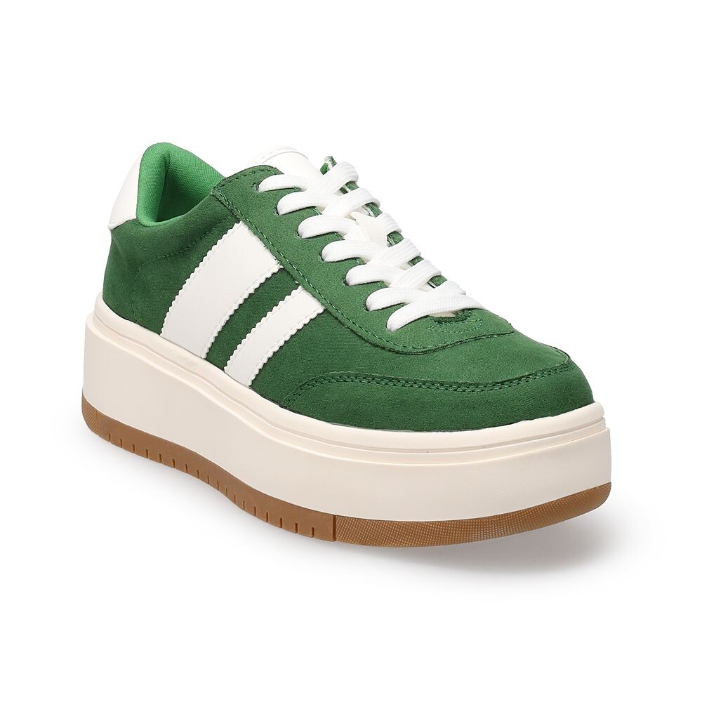 Женские кроссовки Madden Girl Navida на платформе, цвет White Green