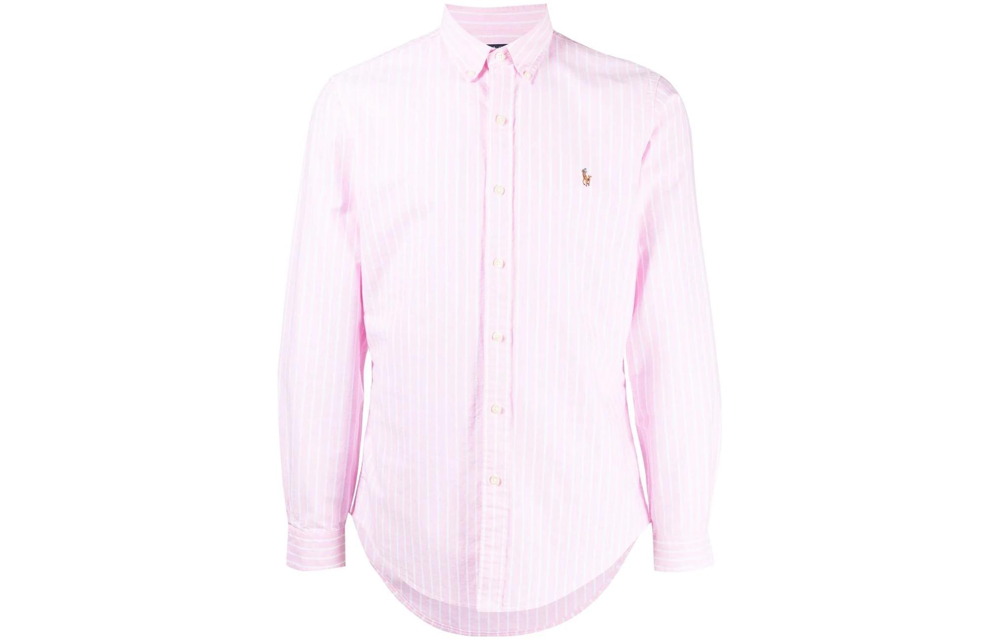 

Футболка поло мужская розовая Polo Ralph Lauren
